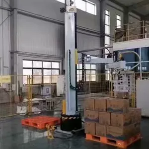 Column Palletizer for 70kg Carton Stacking Palletizing Machine Automatic Robot Palletizer thumbnail-3