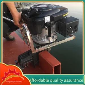 8-horsepower Gasoline Water-cooled Propeller, Mingyang Brand, Rear-control Engine With 196 Displacement for 4-meter Iron Boat thumbnail-5