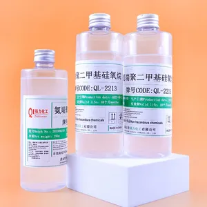 Silicone Oil Factory Wholesale Ammonia-Terminated Polydimethylsiloxane 2213 Amino-Terminated Silicone Oil for Textile Softening Chemical Raw Material thumbnail-3