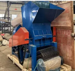 450mm Rotor Diameter Plastic Crusher for PET Bottles, PP Woven Bags, PE Film thumbnail-2