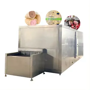 Lnd Food Industrial Quick Freezing Equipment Liquid Nitrogen Freezing Tunnel thumbnail-3