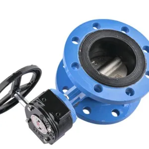 Hugong Valves, Lianggong Valves, Jingdie Valves, Worm Gear Flange Butterfly Valves thumbnail-3