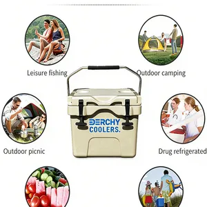 Fishing Cooler Box 25liter Ice Freezer Indoor & Outdoor for Picnic Fishing Kayaking Camping thumbnail-5