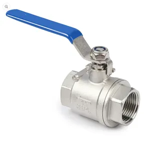 1PC Stainless Steel 304 Floating Reduce Port Thread Ball Valve thumbnail-4