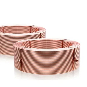 1/4 3/4 Copper Tube / 5/16 Copper Pipe for Refrigerator Copper Pipe Price thumbnail-4