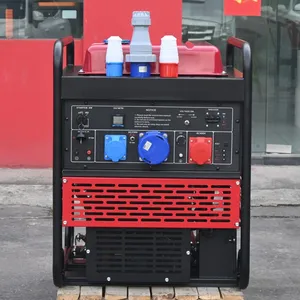 2V95F Twin Cylinder 15kW Open Type Inverter Diesel Generator Full Copper Alternator For Site Work & Drone Battery Charging thumbnail-1