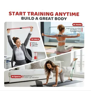 Figure 8 Resistance Band With Padded Handles Great for Stretch Exercise Fitness Training Yoga Resistance Weights Therapy Gym or Home Workout Equipment thumbnail-5