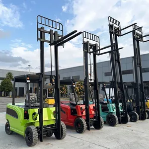 Hot Selling New Portable Electric Forklifts 1-5t 48V/60V Lithium-Ion Battery CPD25 All-Terrain Autoelevadores thumbnail-1