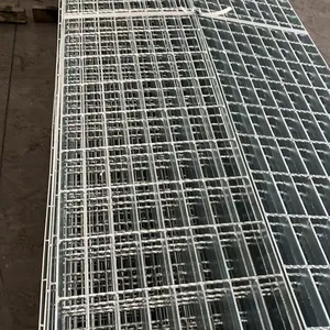 Welded Serrated Carbon Steel Grating – Hot DIP Galvanized for Walkway, Platform, Trench Drain and Gutter Cover thumbnail-5