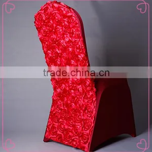 Rosette Spandex Chair Cover for Wedding and Party thumbnail-1