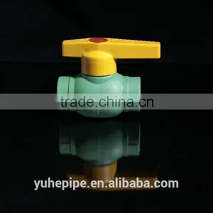 YH PPR BALL VALVES WITH COPPER/STEEL BALL thumbnail-2