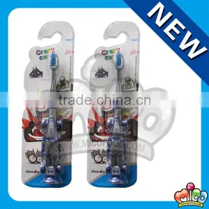 Crazy Car Kid Toothbrush With Sucker thumbnail-1