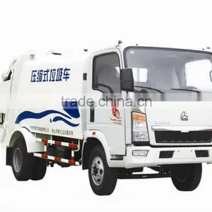 Howo 14 CBM Compressed Garbage Compactor Truck thumbnail-1