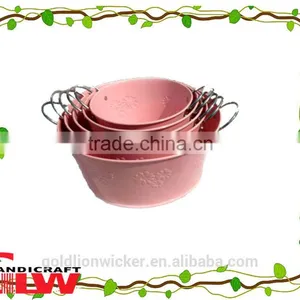 Iron Bucket With Handles,fruit Bucket,storage Bucket thumbnail-1