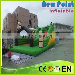 New Point PVC Trampoline Inflatable Slip And Slide thumbnail-1