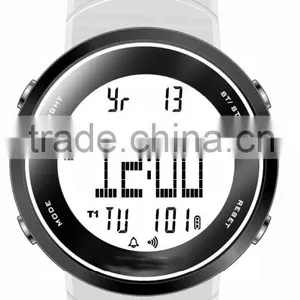 2015 New Style Heart Rate Pedometer Monitor Watch Excellent Quality Digital Sports Watch With Solf Band thumbnail-5