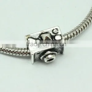 Wholesale 2015 New Style Camera Shape DIY Anti-silver Creative Bracelets Accessories Metal Zinc Alloy Beads With Holes thumbnail-4