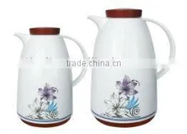0.5L+1.0L Plastic Vacuum Thermos FLask With FLower (V-H10410T) thumbnail-1