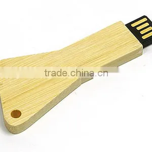 Wood Key Pendrive 4Gb thumbnail-1