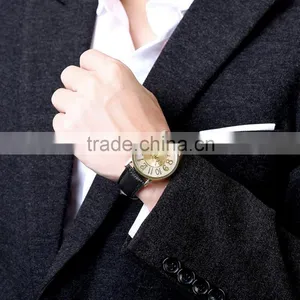 Wholesale Fashion Leather Strap Latest Watches for Men thumbnail-4
