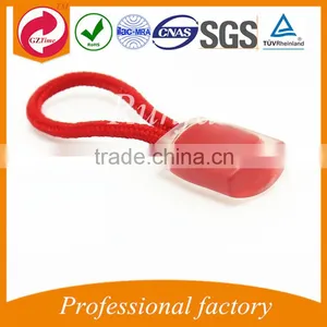 High Quality Best-selling Pvc Zipper Puller Plastic Zipper Puller Rubber RF-046 thumbnail-1