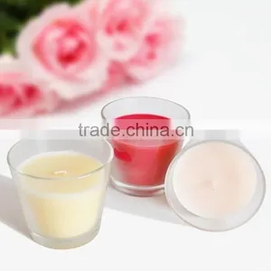 Frosted Round Scented Candle in Glass Jar/aroma Candle/perfume Candle thumbnail-5