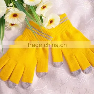 Smartphone Gloves/ Touch Screen Gloves/ Knitted Bluetooth Gloves thumbnail-1
