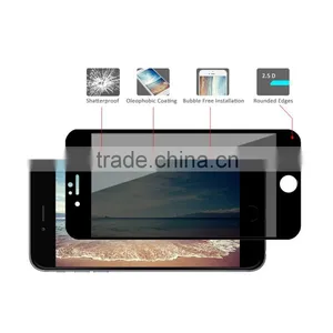 Pavoscreen Anti Spy Wholesale Cell Phone Accessory Privacy Screen Protector Tempered Glass for Iphone 6 Plus / 6s Plus thumbnail-1