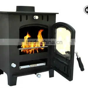 Wholesale Cold Rolled Steel Wood Burning Stove 2003 With CE thumbnail-3