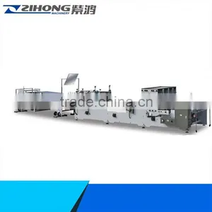 ZH-1050PC Top Rated Food Box Carton Folder Gluer MPChine ManufPCturer for 4 6 Corner Box thumbnail-1