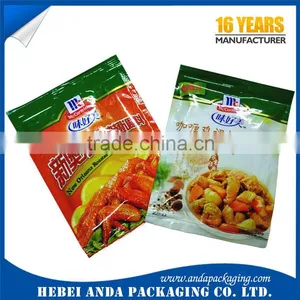 Chicken Seasoning Plastic Packaging Bags/custom Plastic Packaging for Seasoning Sachet Supplier's Choice thumbnail-1