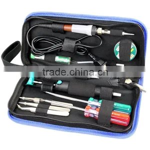 12pcs Set LAOA 35W Free Shipping High Quality Adjustable Lead-free Internal Heating Electric Soldering Iron thumbnail-5