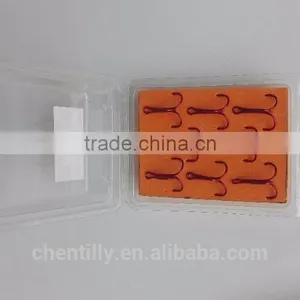 High Carbon Steel Trible Hooks for Wholesale in Assorted Colors thumbnail-2