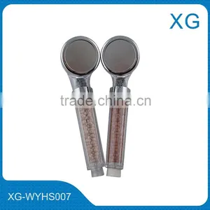 ABS Health Shower Head Mineral Stone Filtering Best Quality Saving Water/bathroom Handheld Shower Head thumbnail-1