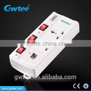 Multiple Extension Switch Socket With USB Port GT-6117A thumbnail-5