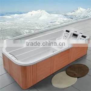 5.5m 6 Person Use Acrylic Swimming Pool Spa thumbnail-1