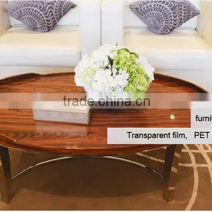 High Gloss PET Self Adhesive 2mil NM Furniture Film Indoor Anti-scratch Furniture Film thumbnail-4