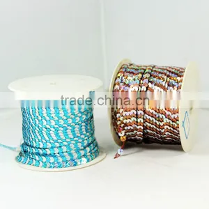 Wholesale China Cheap Hot Sale 8mmc PVC Sequins Trimming thumbnail-1