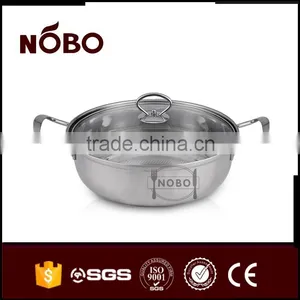 American Style Stainless Steel Hot Pot for Cooking thumbnail-1