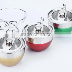 Import Export of Stainless Steel Salt and Pepper Jar Kitchen Accessories thumbnail-3