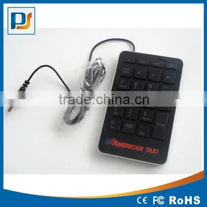 Standard,Multimedia,Slim,Ergonomics Style and Desktop Application Digital Wired Mini Keyboard thumbnail-2