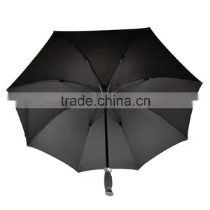 Windproof Solid Shaft Big Golf Umbrellas thumbnail-6