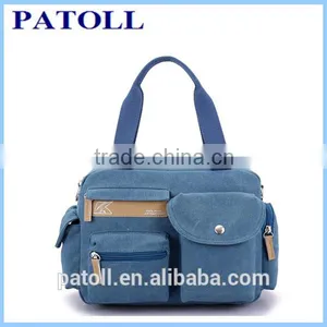 New Design Fashion Lady Zipper Canvas Bag thumbnail-1