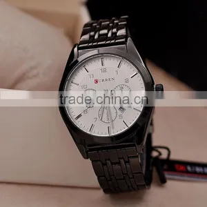 Charmful 3 Eyes Sport & CURREN Brand Clocks Men Sports Watch With Calendar thumbnail-1