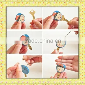 Cheap Wholesale Good Quality Personalized Rubber Novel Key Head Cover thumbnail-1