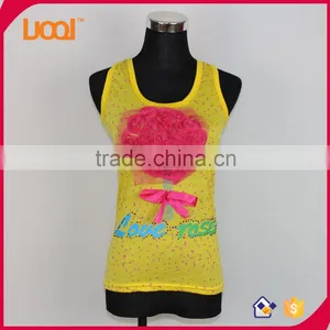 Women Sleeveless Blouses Printed Design Top for Ladies thumbnail-1
