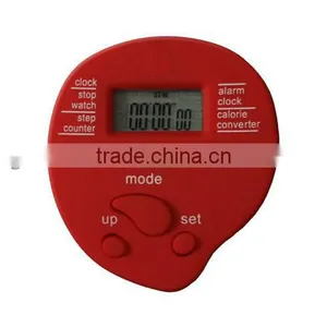 Multifunction Promotional Pedometer w Alarm Clock & Stopwatch thumbnail-1