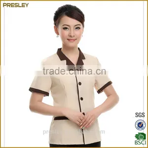 Presley Oem Wear Resistant Hotel Women Cleaning Staff Uniform Housekeeping thumbnail-3