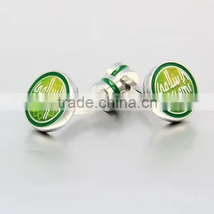 2015 Latest Design Stainless Steel Jewelry Findings Fashion Design Mens Cuff Link Sets for Motorcycle thumbnail-2