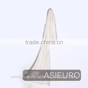Yarn Dyed Cotton Scarf With Special Edges , BSCI and Sedex Approved thumbnail-1